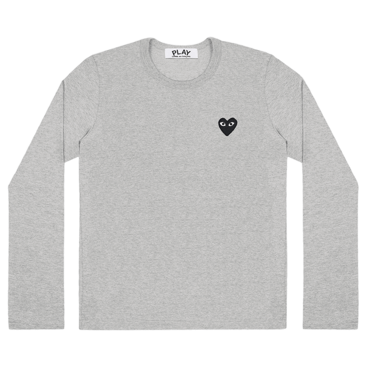 Majica Comme des Garçons PLAY Heart Tee Siva | AZ T122 051 1, 0