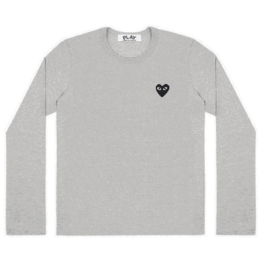Majica Comme des Garçons PLAY Heart Tee Siva | AZ T122 051 1, 0