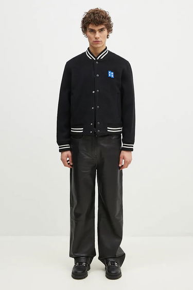 Bomber jakna ADER ERROR Wool Varsity Jacket Črna | BM42FYJK0504BK, 5