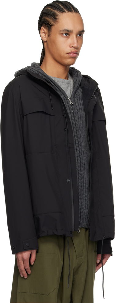 Vetrovka Rains Suva Hardshell Cargo Rain Jacket Črna | 12400, 1