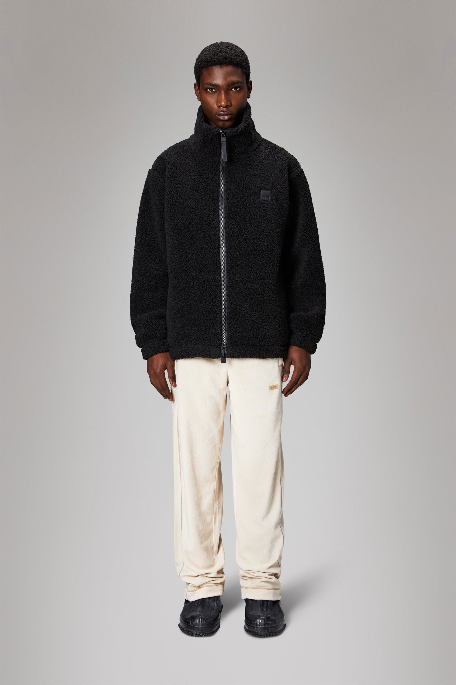 Jakna Rains Fleece Jacket Črna | 19940\01, 1