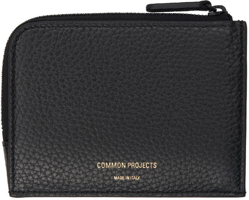 Denarnica Common Projects Black Zipper Wallet Črna | ARTICLE 9179