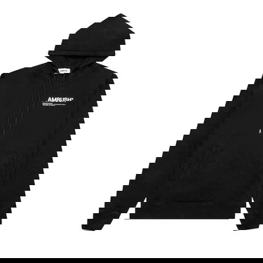 Pulover Ambush Workshop Hoodie Črna | BMBB012S22FLE001 1002, 1