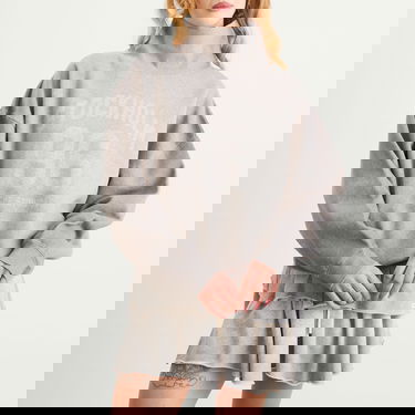 Pulover Acne Studios Fady College High Neck Sweatshirt, Size Large Siva | AI0166-990, 5