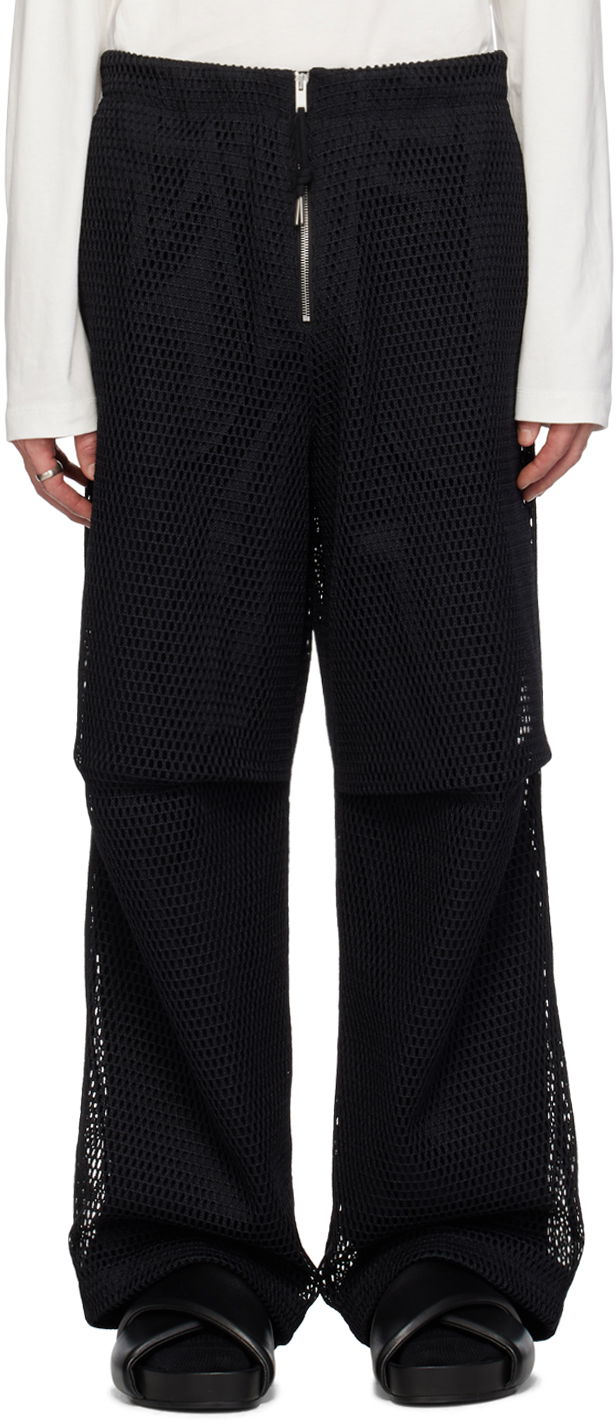 Hlače Jil Sander Layered Trousers Črna | J22KA0189_JTN338