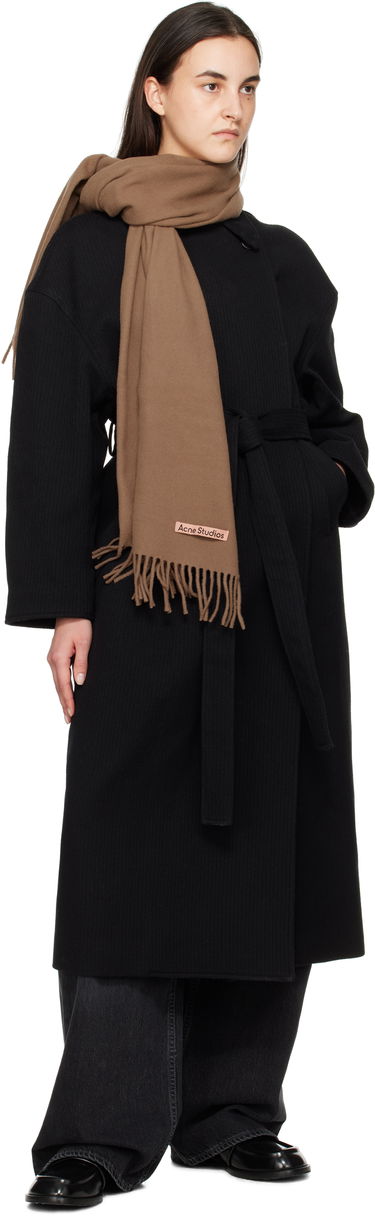 Šala Acne Studios Wool Scarf Rumena | CA0210-, 4