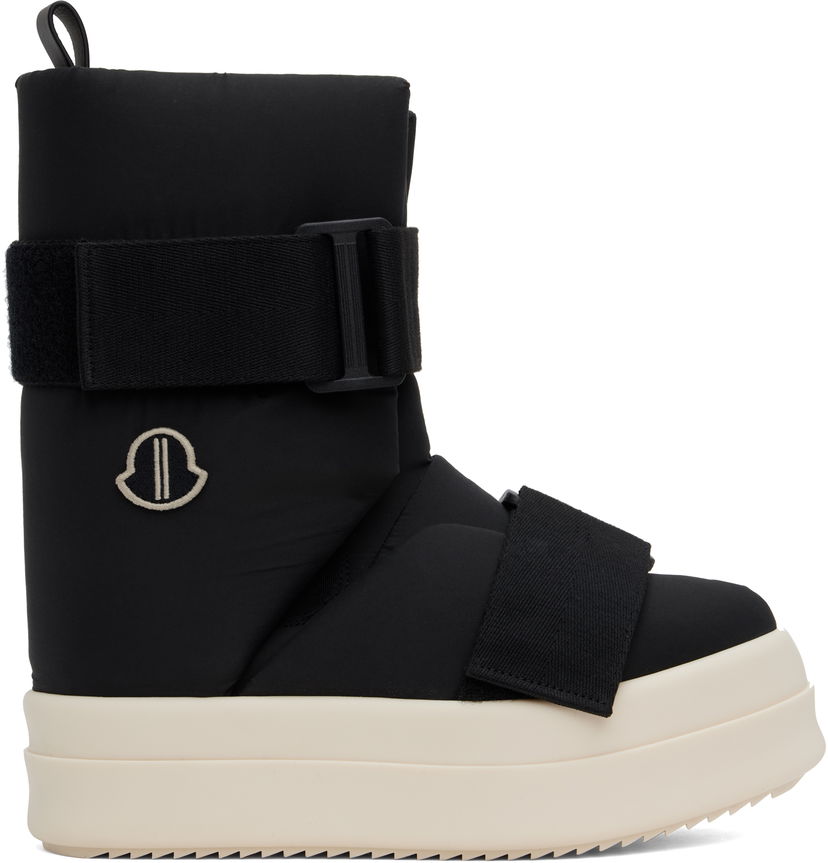 Oblačila Rick Owens Moncler + Rick Owens Low Splint Boots Črna | MU02D4G20 M4944