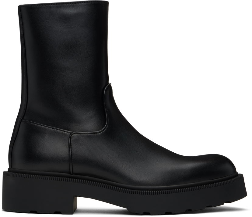 Superge in čevlji The Row Nobilis Platform Boots Črna | F1558-L58
