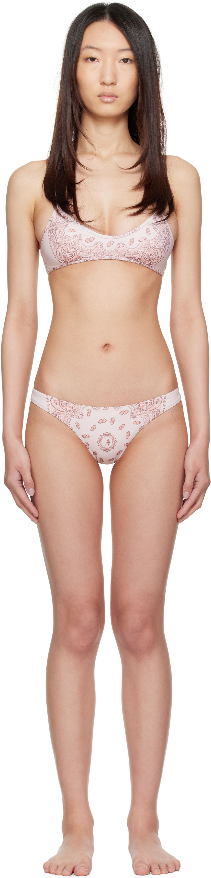 Kopalke The Attico Attico Paisley Bikini Roza | 250WBC00012 PAA048PR