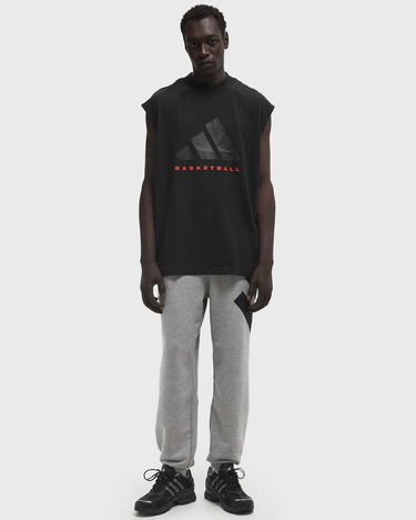Majica brez rokavov adidas Originals Black Basketball Training Tank Top Črna | IW5647, 1
