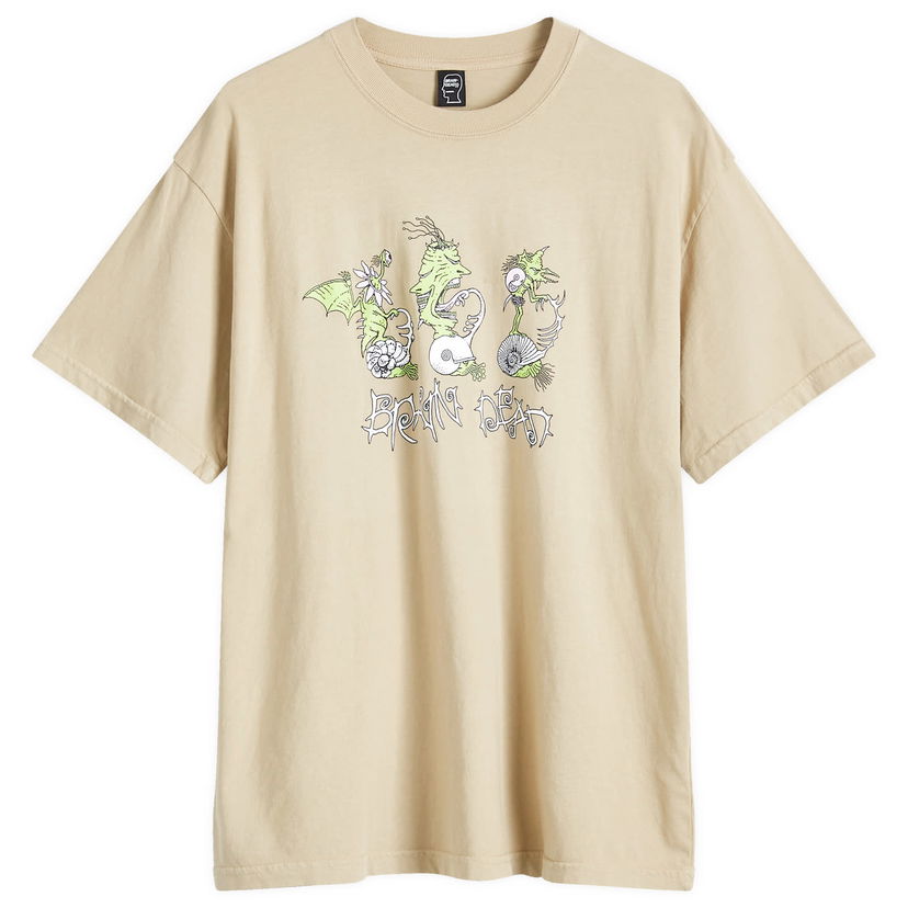 Majica Brain Dead Scooter Freaks T-Shirt Bež | F24T00004086-SD