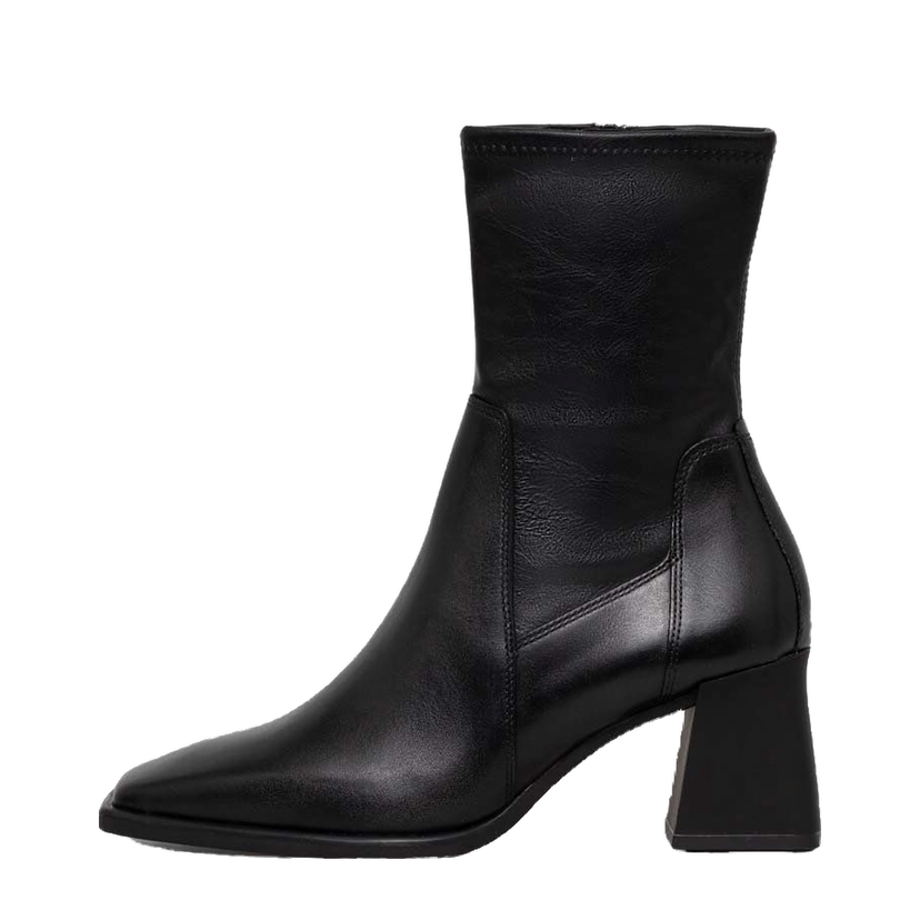 Superge in čevlji Vagabond HEDDA Leather Block Heel Boots Črna | 5602.302.20