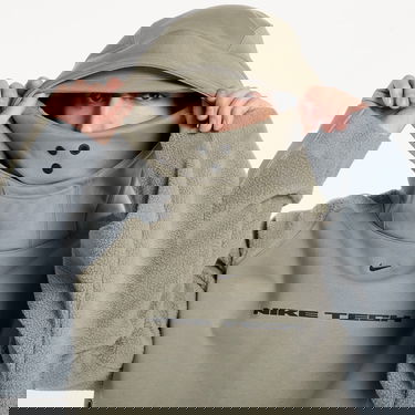 Pulover Nike Tech Boreas Oversized Hoodie with Balaclava Hood and Textured Panels Zelena | IB3363-320, 1