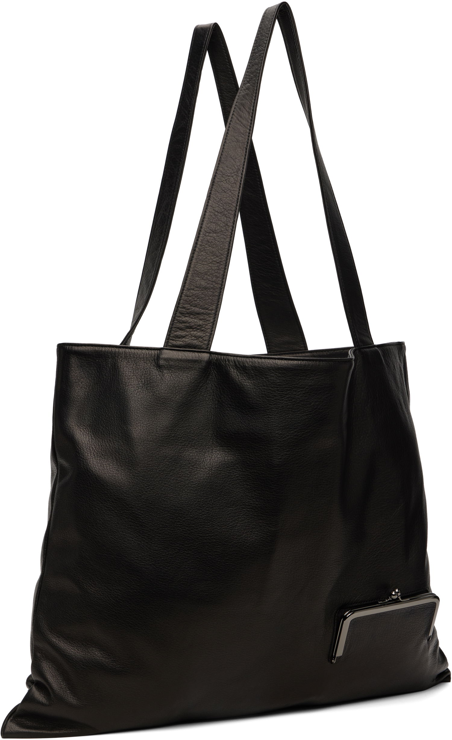 Tote bag Yohji Yamamoto YOHJI YAMAMOTO Coin Purse Tote Črna | DP-I03-785, 1
