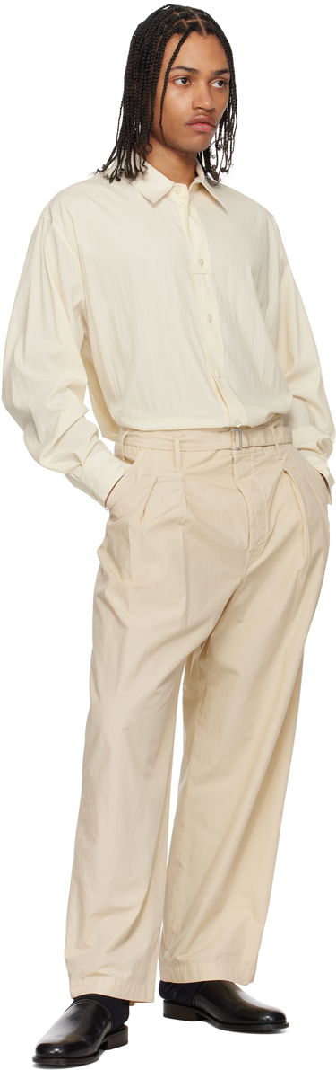 Srajce LEMAIRE Lemaire Loop Button-Up Shirt Bež | SH1169 LF1370, 4