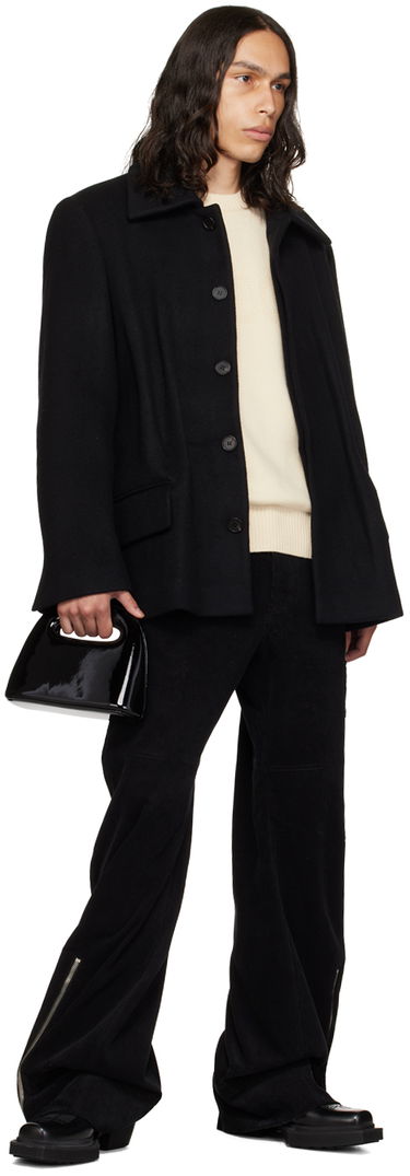 Pleteni pulover We11done We11done Square Patch Knit Sweater Bež | WD-KT3-23-643-U-IV, 3