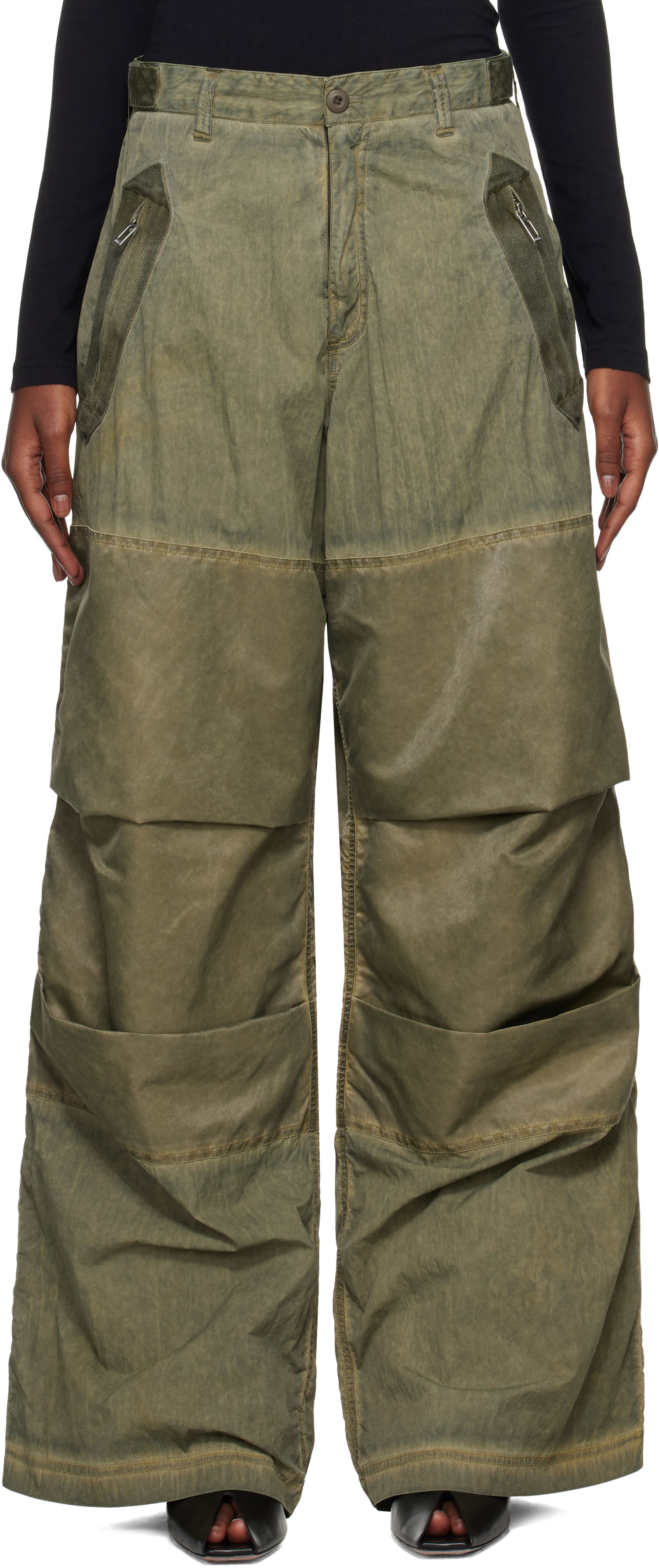 Hlače 032C Clay Utility Trousers Zelena | F24-URW-1003-450-W, 0