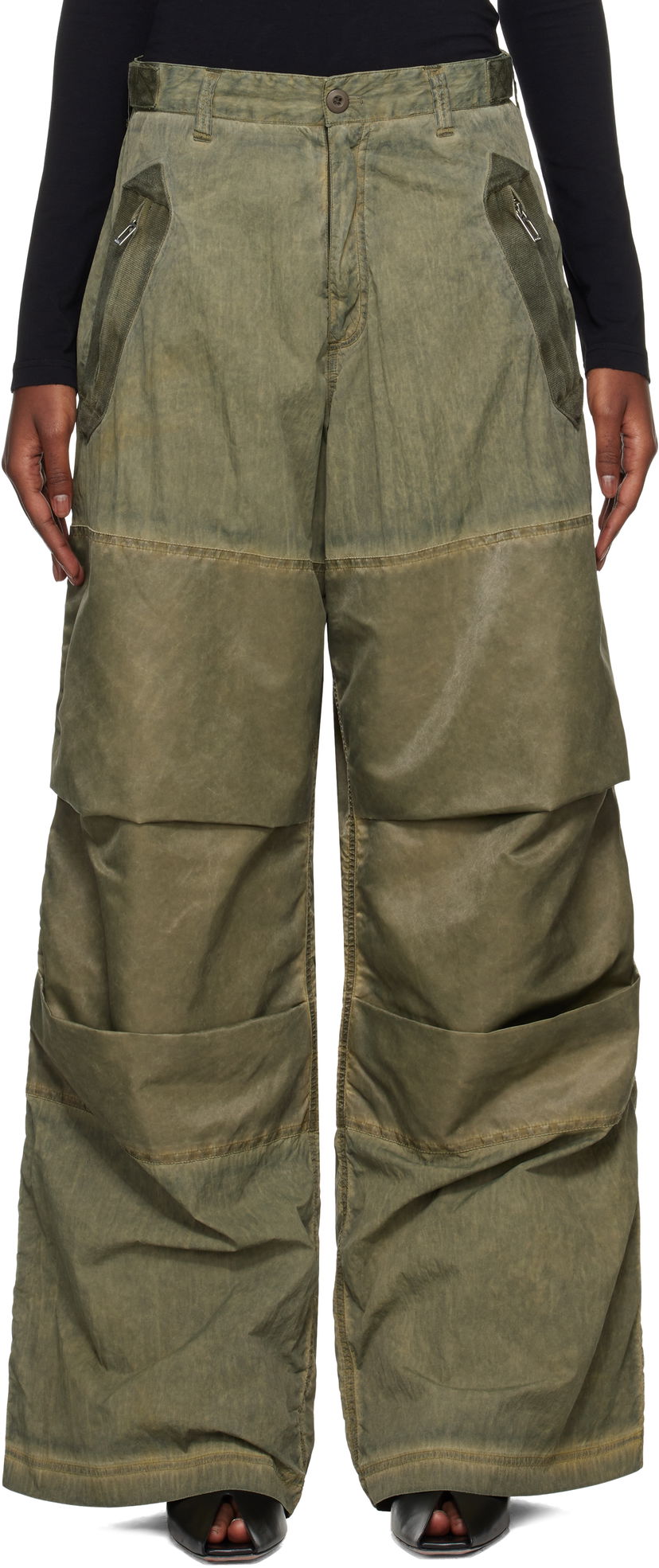 Hlače 032C Clay Utility Trousers Zelena | F24-URW-1003-450-W