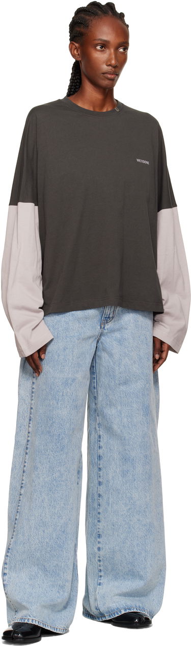 Kavbojke We11done We11done Oversized Low-Rise Jeans Modra | WD-DP2-25-337-W-SK, 3