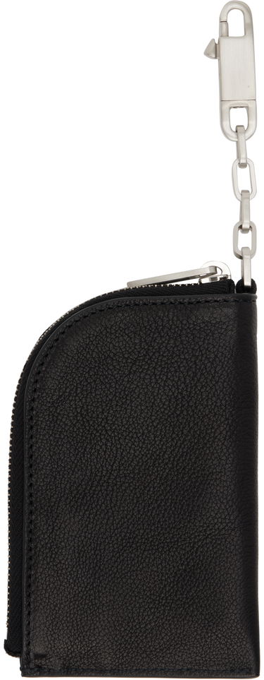 Denarnica Rick Owens Rick Owens Concordians Hook Wallet Črna | RA02E0718 LBU, 1