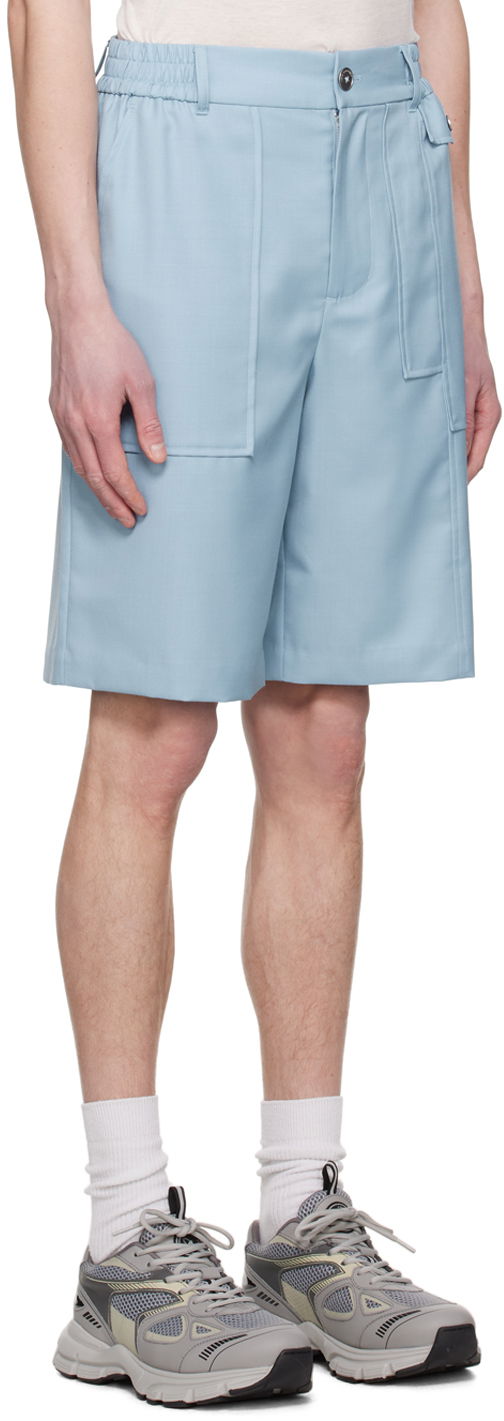 Kratke hlače Feng Chen Wang Feng Chen Wang Panel Shorts Modra | FMS15ST04, 1
