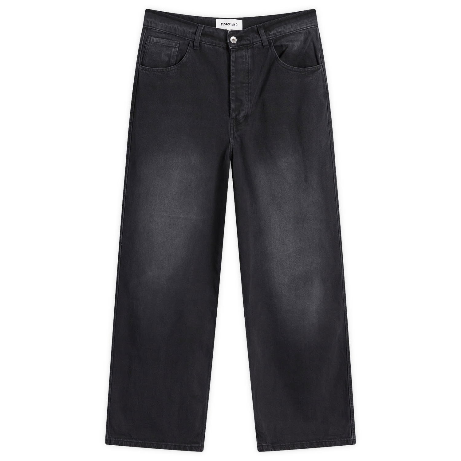 Kavbojke YMC YMC Replacement Wide Leg Jeans Črna | END-YMCNJ-DRK, 1
