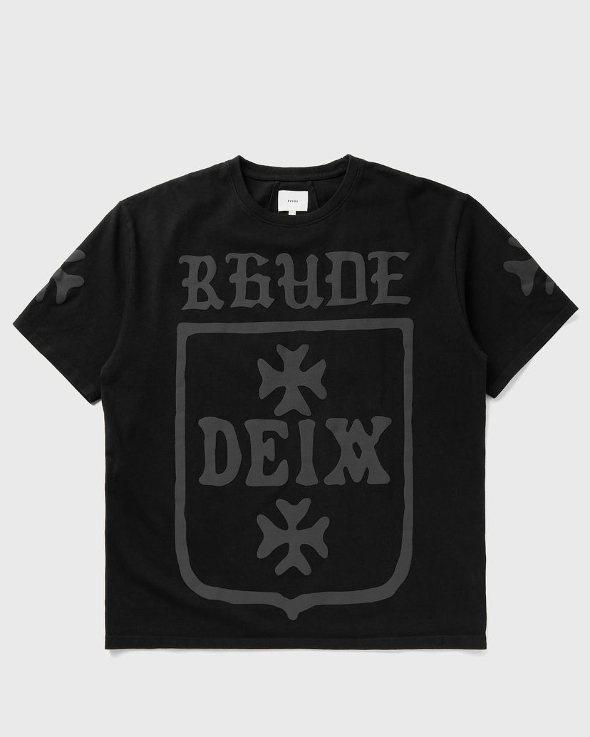 Majica Rhude Deix Shield Oversized T-Shirt Črna | RHPF25TT08012-0015