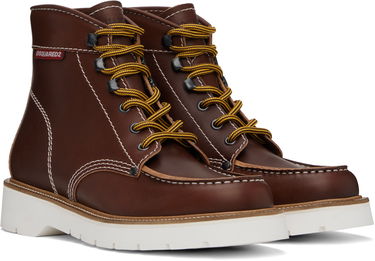Oblačila DSQUARED2 Dsquared2 Explorer Ankle Boots Rjava | ABM0151_12900001_5061, 3