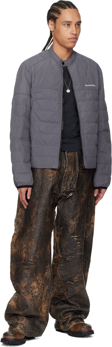 Puhovka Acne Studios Acne Studios Down Puffer Jacket Siva | B90812-, 3