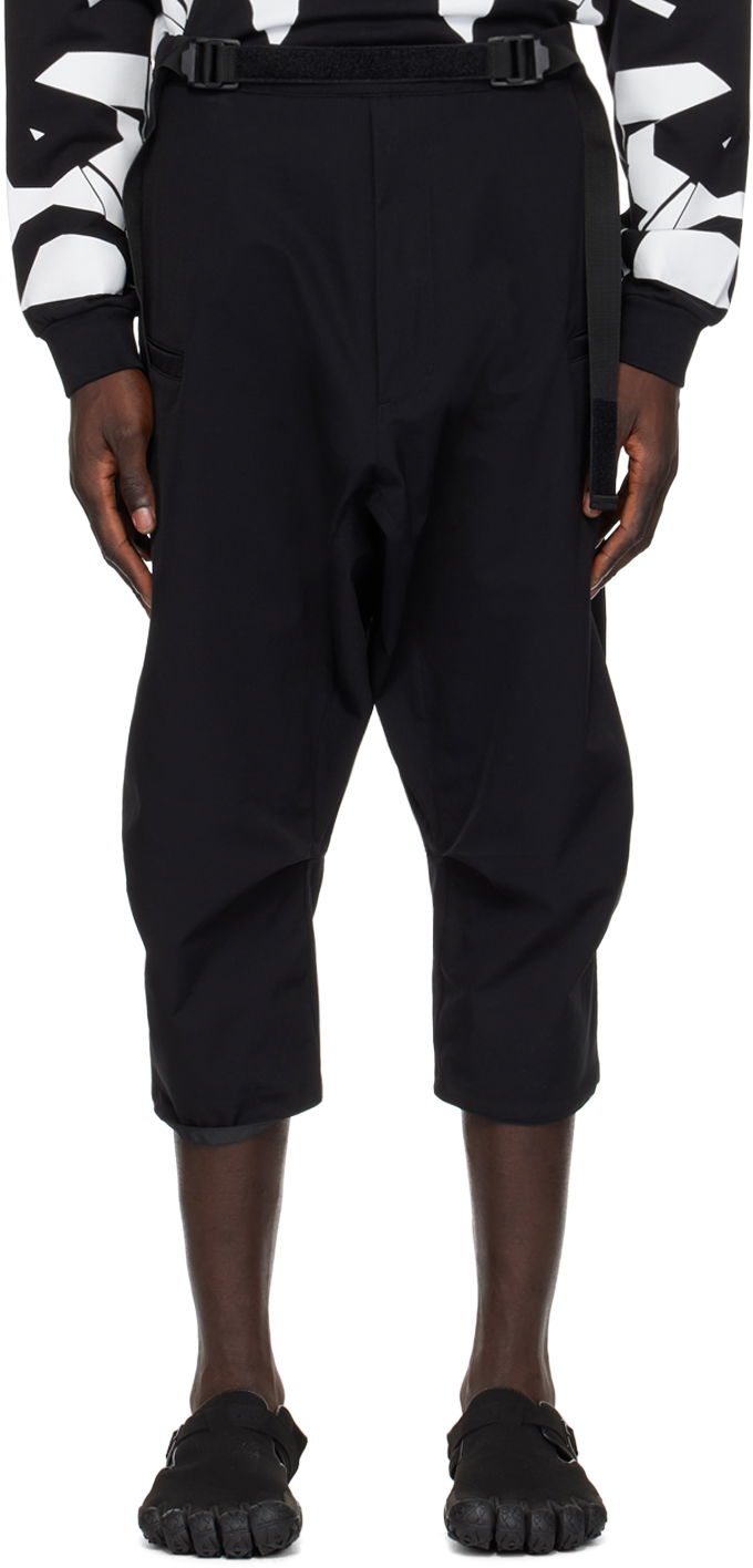Cargo hlače Acronym ACRONYM P17-DS Cropped Trousers Črna | P17-DS