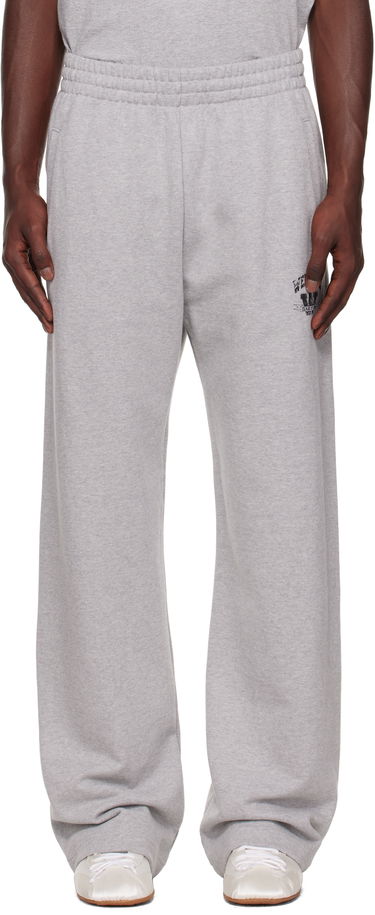 Trenirka We11done We11done Collegiate Sweatpants Siva | WD-TA2-25-706-U-MG, 0