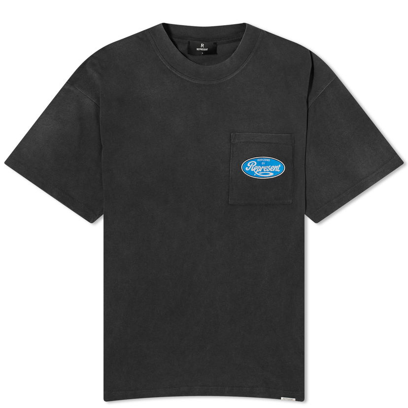 Majica Represent Clo Parts in Aged Črna | MLM402-444