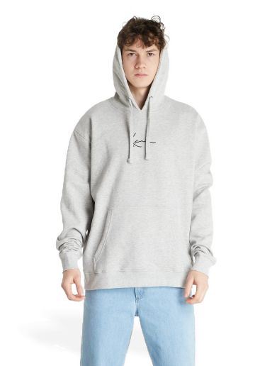 Pulover Karl Kani Small Signature Hoodie Siva | 6092648