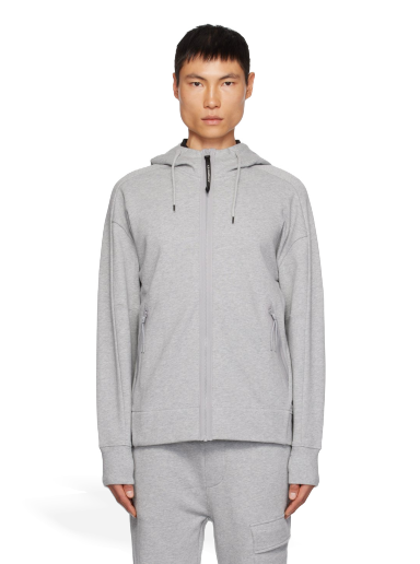Pulover C.P. Company Raised Google Hoodie Siva | 15CMSS082A-005086W