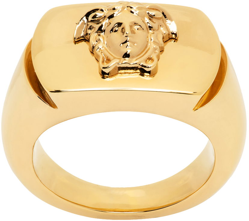 Prstan Versace Medusa Ring "Gold" Kovinski | 1013676_1A00620