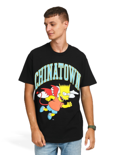 Majica MARKET The Simpsons Devil Arc Tee Črna | CTM1990342 / 0001
