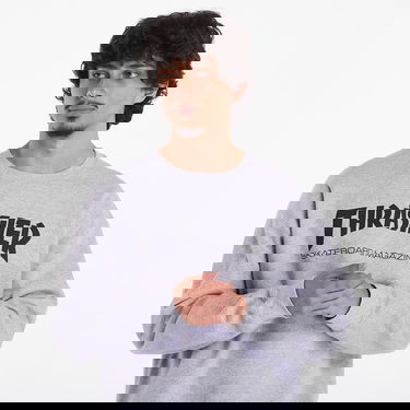 Pulover Thrasher Skate Mag Crewneck Siva | 017839, 3
