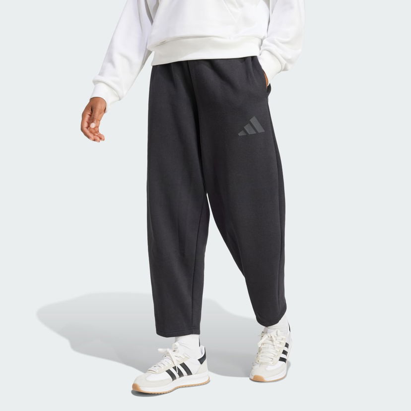 Trenirka adidas Performance Fleece Barrel Pants Črna | JD9974