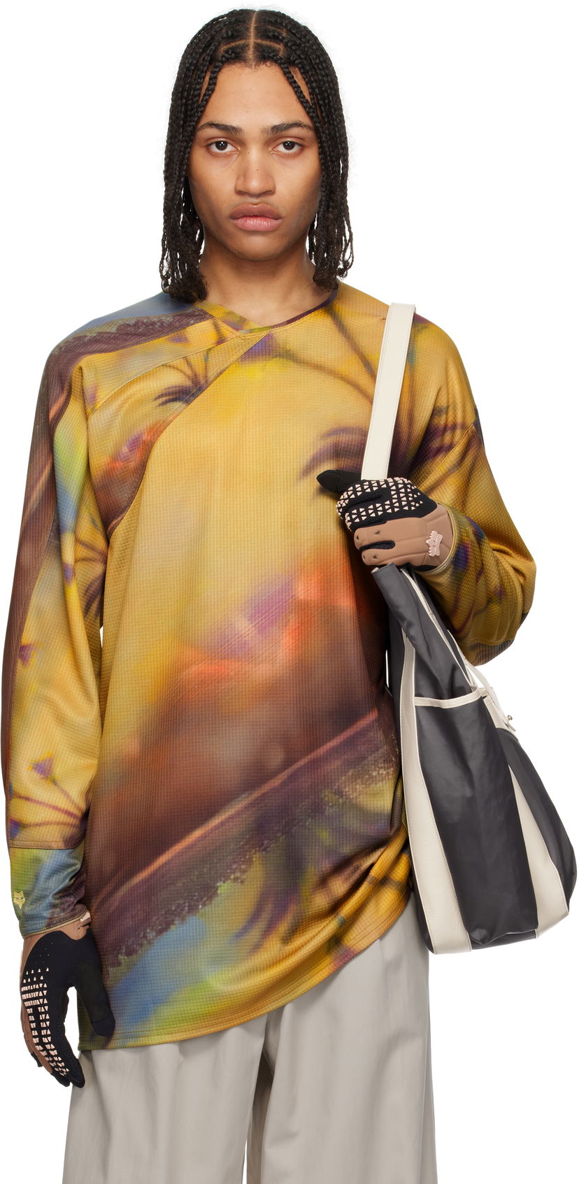 Dres KIKO KOSTADINOV Kiko Kostadinov Fox Racing Edition Printed Tunic T-Shirt Večbarvna | 36888-562