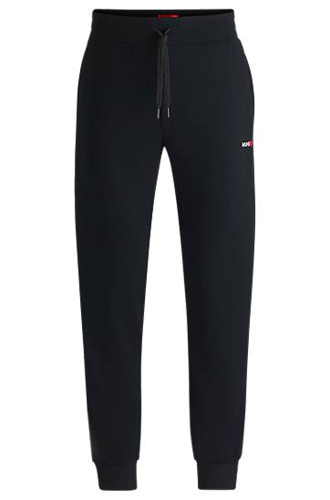 Trenirka BOSS Cotton Blend Tracksuit Bottoms Mornarica | 50532302