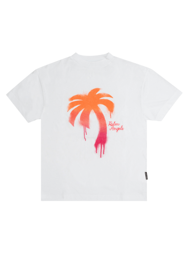 Majica Palm Angels The Palm Classic Tee Bela | PMAA001F22JER0110132