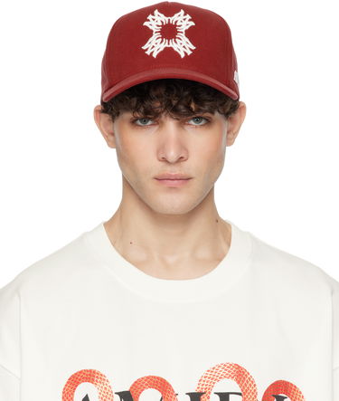 Kapa AMIRI 'MA' Quad Canvas Cap Rdeča | AMHACP1034, 0
