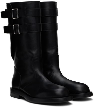 Oblačila Ann Demeulemeester Ann Demeulemeester Milan Soft Biker Boots Črna | 2402-M-R42-LT141-099, 3