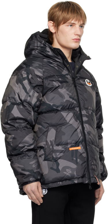 Parka AAPE by A Bathing Ape AAPE by A Bathing Ape Reversible Down Jacket Črna | AAPDNM7669XXNBKL, 3