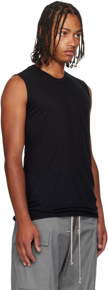 Majica brez rokavov Rick Owens Rick Owens Concordians Sleeveless Tank Top Bež | RU02E1151 UC, 4