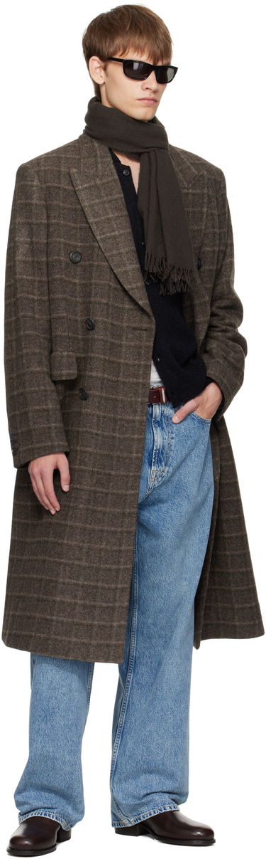 Plašči OUR LEGACY OUR LEGACY Whale Double-Breasted Coat Rjava | M4251WD, 4