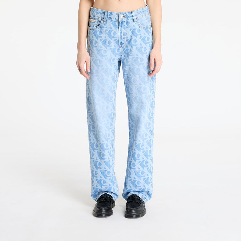 Kavbojke CALVIN KLEIN Calvin Klein Jeans Signature 90S Straight Jeans Modra | LV047B007G XHU