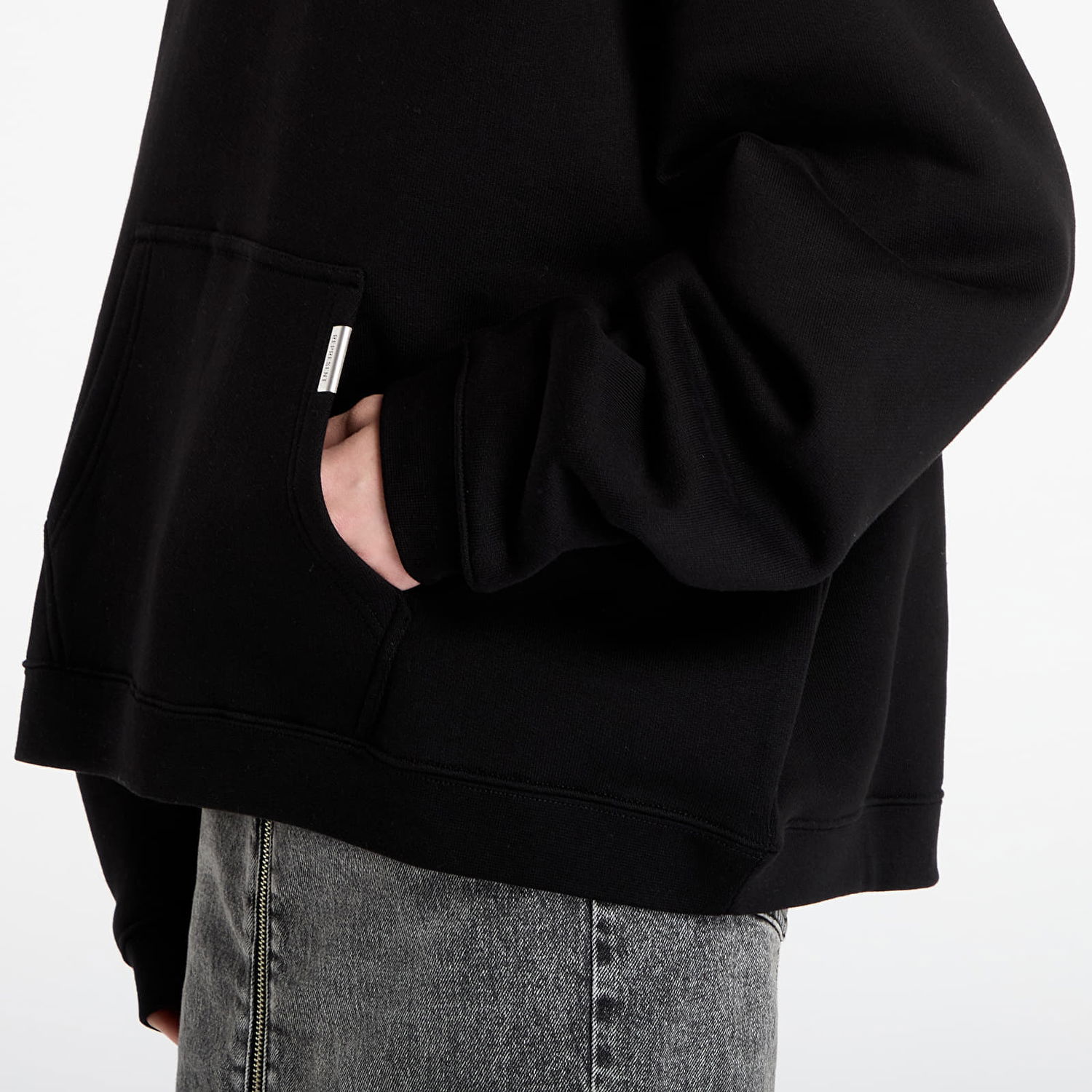 Pulover Represent Clo Initial Boxy Oversized Hoodie Črna | INM413-001, 1