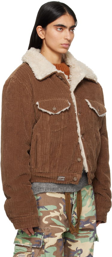 Jakna ERL Sherpa Corduroy Trucker Jacket Rjava | ERL09J003, 2