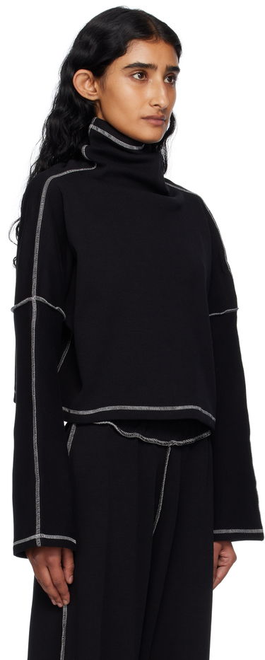 Pleteni pulover Baserange Baserange Camer Turtleneck Top Črna | PUCT-CR-AU25, 1